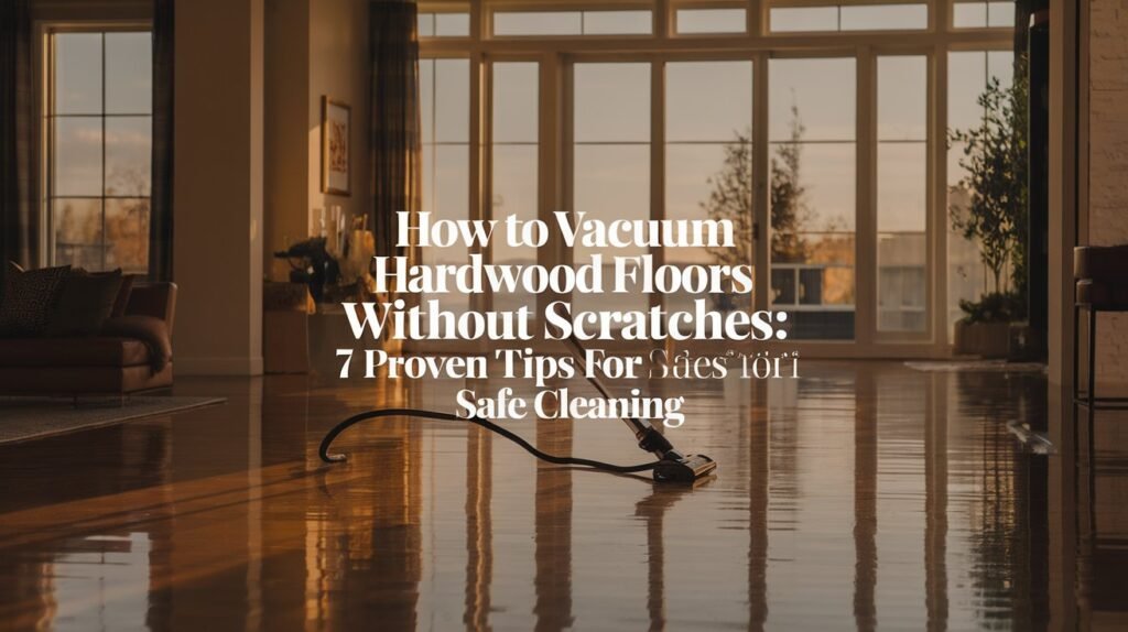 How to Vacuum Hardwood Floors Without Scratches: 7 Proven Tips for Safe Cleaning