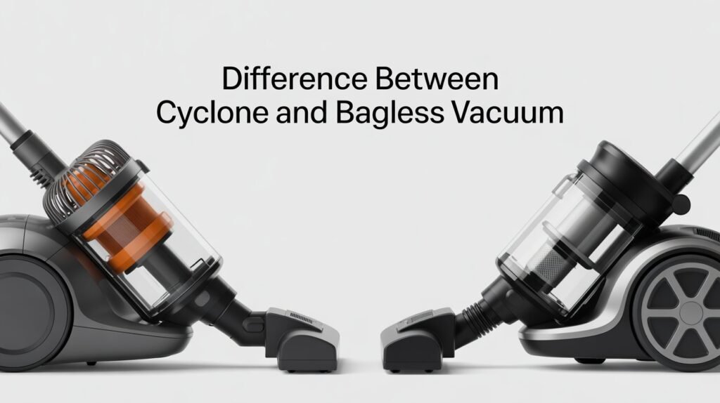 Difference Between Cyclone and Bagless Vacuum: Which One Is Better in 2026?