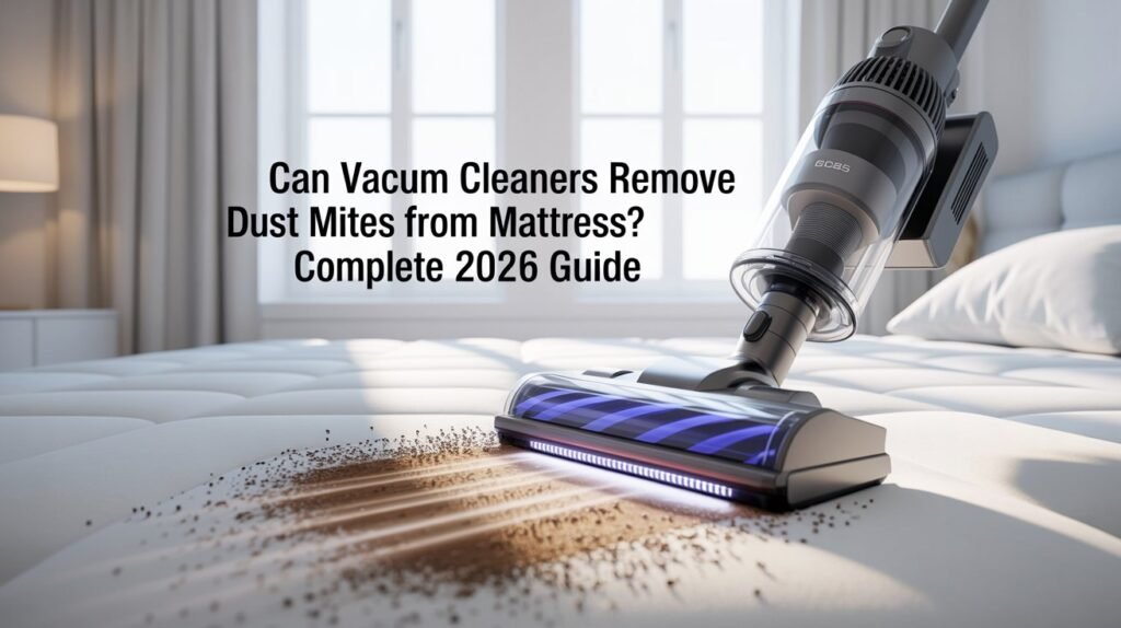 Can Vacuum Cleaners Remove Dust Mites from Mattress