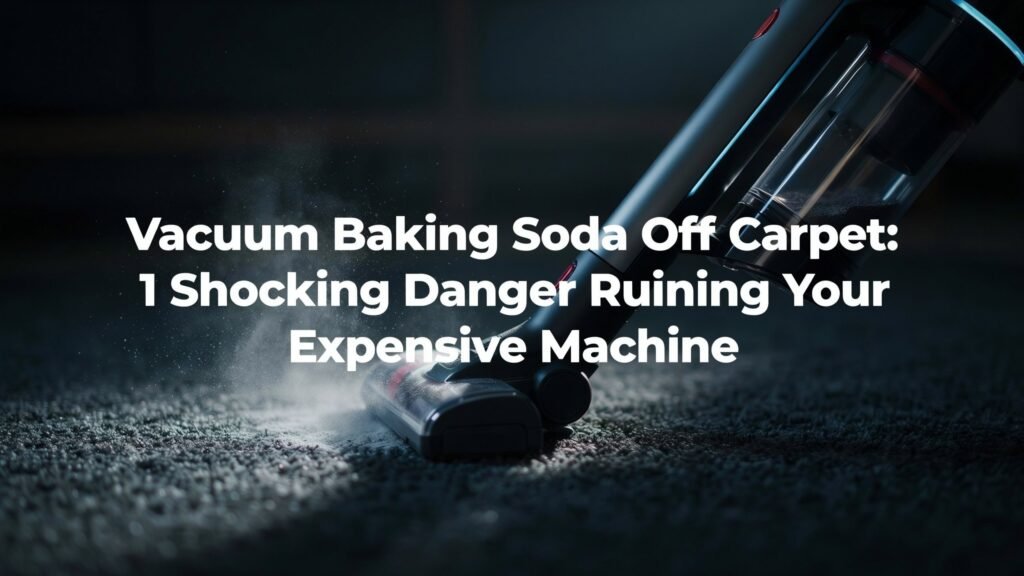 Can Vacuum Baking Soda Off Carpet: 1 Shocking Danger Ruining Your Expensive Machine