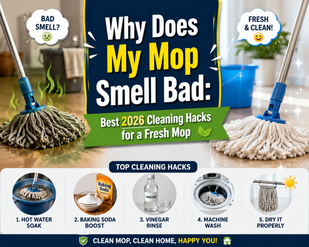 Why Does My Mop Smell Bad: Best 2026 Cleaning Hacks for a Fresh Mop