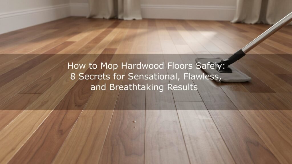 How to Mop Hardwood Floors Safely