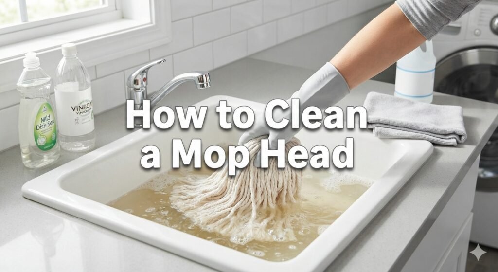 How to Clean a Mop Head 3 Easy Ways to Stop Odors Instantly