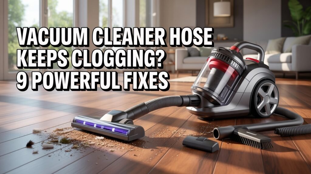 Vacuum Cleaner Hose Keeps Clogging? 9 Powerful Fixes You Must Try