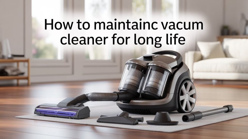 How to Maintain Vacuum Cleaner for Long Life