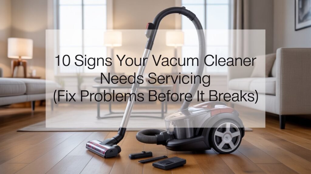 10 Signs Your Vacuum Cleaner Needs Servicing (Fix Problems Before It Breaks)