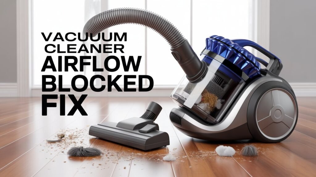 How to Fix Vacuum Cleaner Airflow Blocked Problem (Complete Guide)