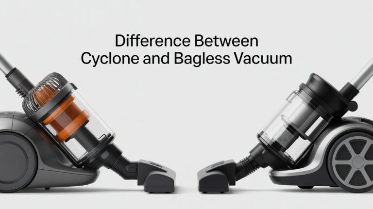 Difference Between Cyclone and Bagless Vacuum: Which One Is Better in 2026?