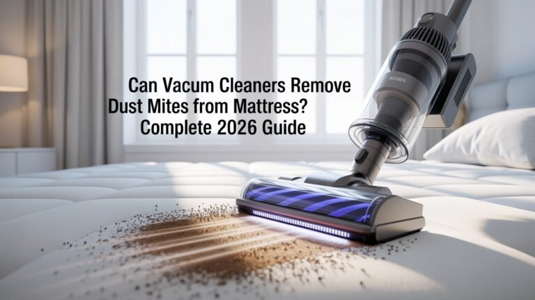 Can Vacuum Cleaners Remove Dust Mites from Mattress