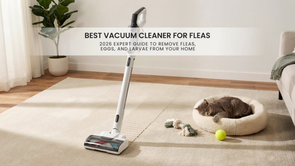 Best Vacuum Cleaner for Fleas: 2026 Expert Guide to Remove Fleas, Eggs, and Larvae From Your Home