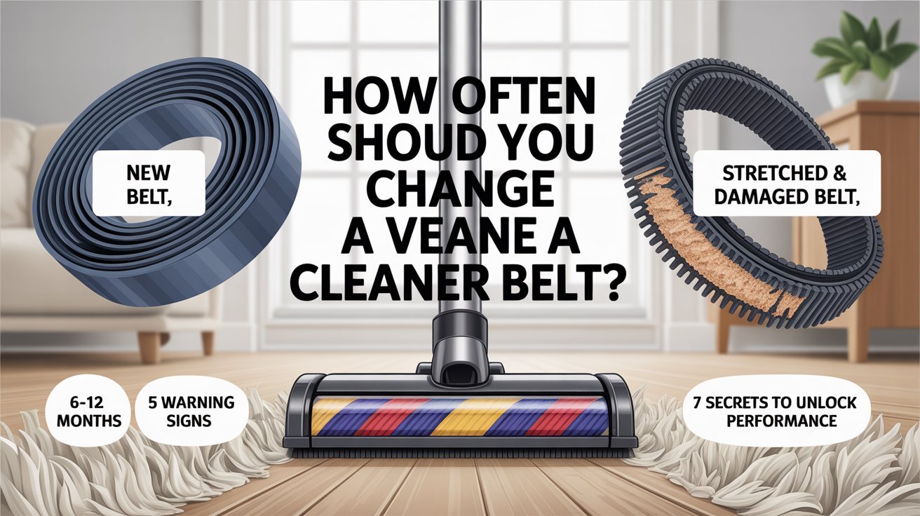 How Often Should Vacuum Belts Be Replaced? Expert Maintenance Tips