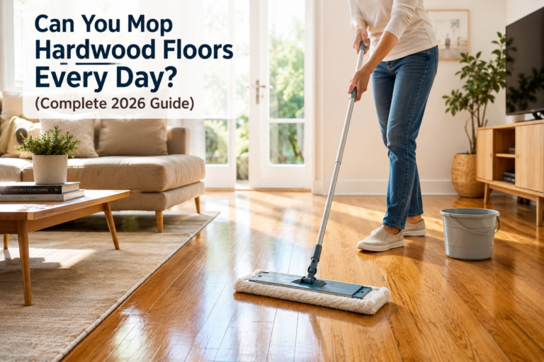 Can You Mop Hardwood Floors Every Day