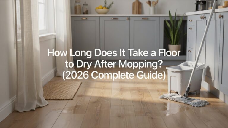 How Long Does It Take a Floor to Dry After Mopping