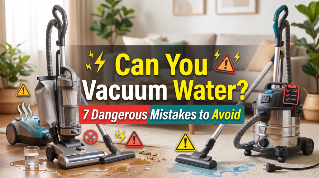 Can You Vacuum Water 7 Dangerous Mistakes to Avoid
