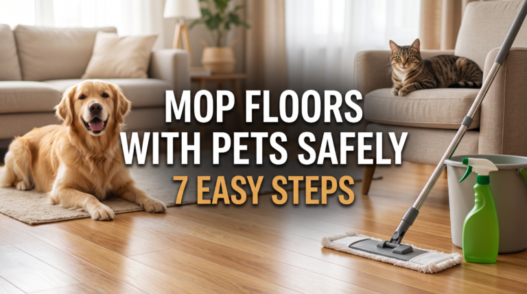 Mop Floors With Pets Safely: 7 Easy Steps
